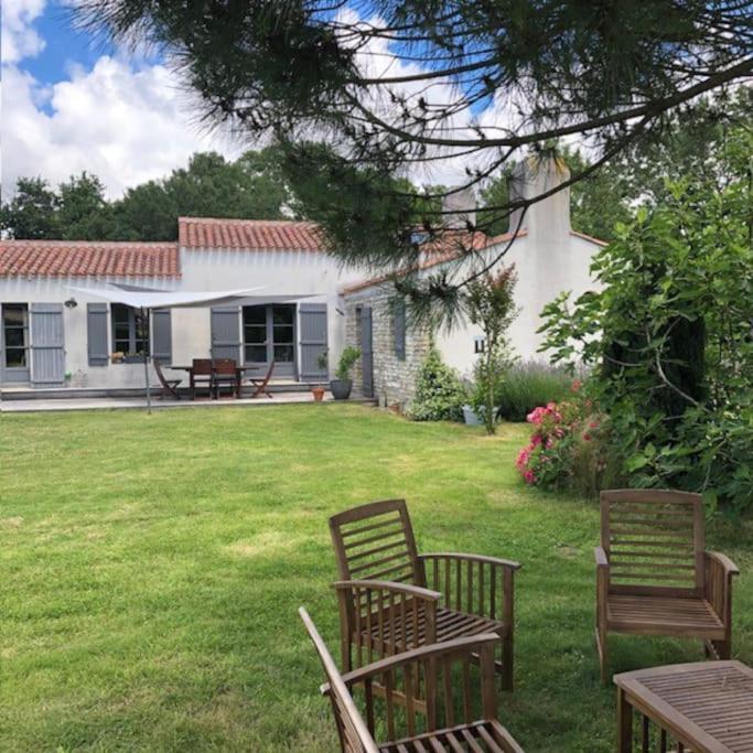 Maison Vendeenne A 5 Min Du Bord De Mer Saint-Hilaire-la-Forêt Εξωτερικό φωτογραφία